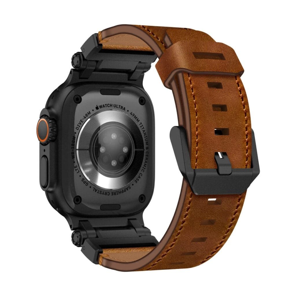 Explorer Classic: Premium Leather Band for Apple Watch - Image 6